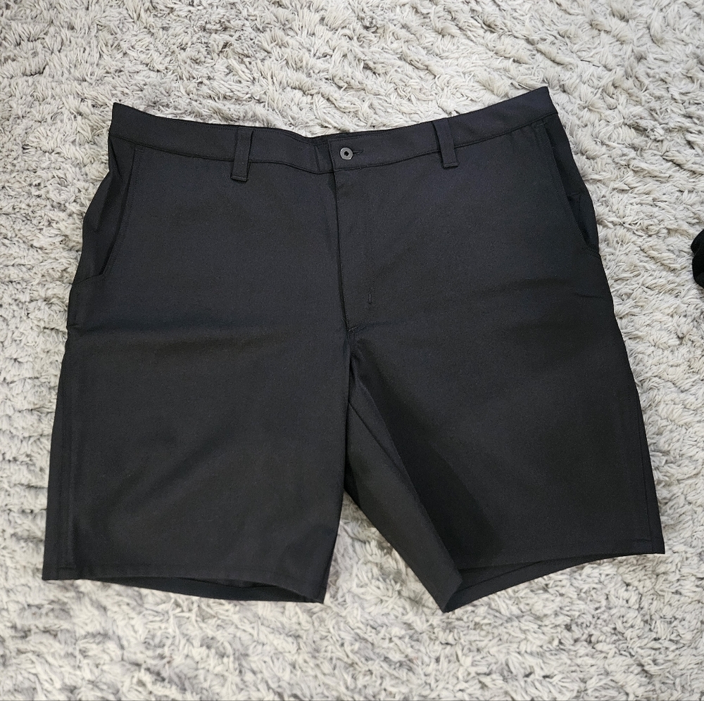 1620 Workwear Mens Classic Work Shorts Size 46 Nylon Stretch Black USA made